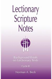Lectionary Scripture Notes, Cycle B