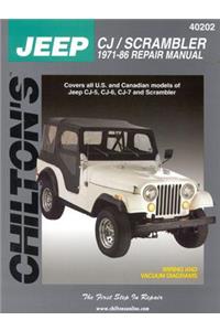 Jeep CJ/Scrambler (71 - 86) (Chilton)