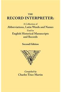Record Interpreter