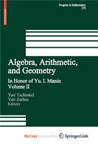 Algebra, Arithmetic, and Geometry