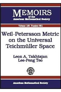 Weil-Petersson Metric on the Universal Teichmuller Space