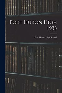 Port Huron High 1933