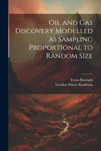 Oil and gas Discovery Modelled as Sampling Proportional to Random Size