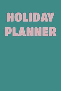 Holiday Planner