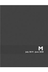 July 2019-June 2020 Academic Planner
