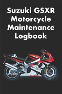 Suzuki Gsxr Motorcycle Maintenance Logbook