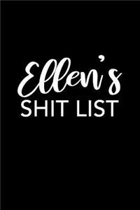 Ellen's Shit List