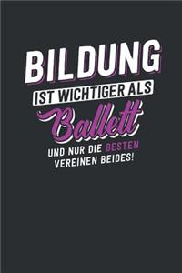 Bildung ist wichtiger als Ballet