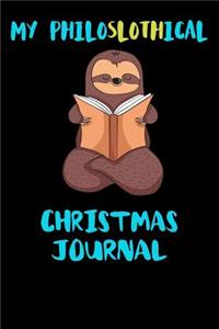 My Philoslothical Christmas Journal