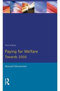 Paying For Welfare