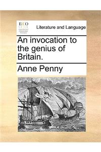 Invocation to the Genius of Britain.