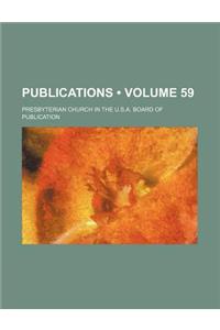 Publications (Volume 59)