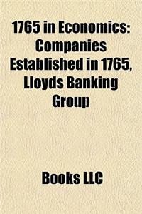 1765 in Economics