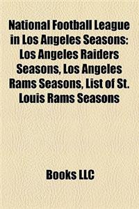 National Football League in Los Angeles Seasons
