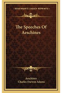 The Speeches of Aeschines