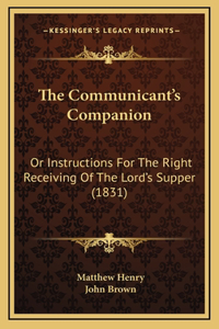 The Communicant's Companion