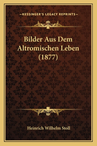 Bilder Aus Dem Altromischen Leben (1877)