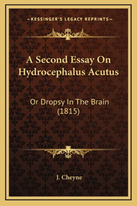 A Second Essay On Hydrocephalus Acutus