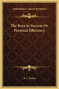 Keys to Success Or Personal Efficiency