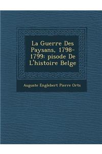 Guerre Des Paysans, 1798-1799