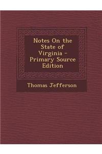 Notes on the State of Virginia
