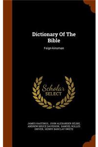 Dictionary Of The Bible