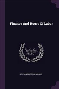 Finance And Hours Of Labor