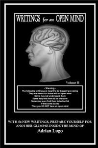 Writings for an Open Mind, Vol. II