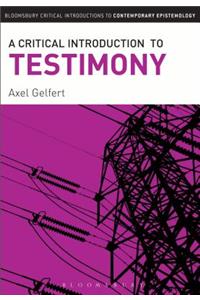 Critical Introduction to Testimony