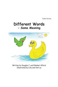 Different Words - Same Meaning Trade Version