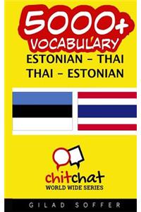 5000+ Estonian - Thai Thai - Estonian Vocabulary