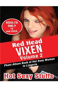 Red Head Vixen Volume 2: Photo Album Book of Hot Sexy Woman in Lingerie