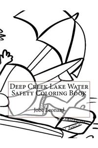 Deep Creek Lake Water Safety Coloring Book