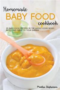Homemade Baby Food Cookbook