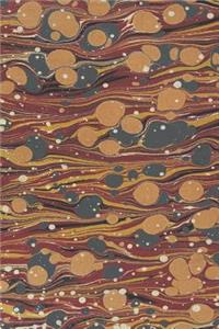 Journal Abstract Design Classic Marbleized