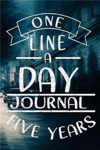 One Line A Day Journal Five Year