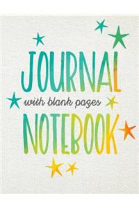 Journal Notebook With Blank Pages