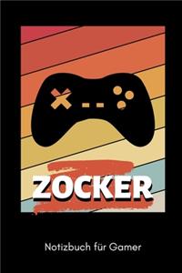 Zocker Notizbuch Für Gamer