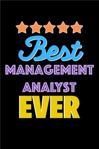 Best Management Analyst Evers Notebook - Management Analyst Funny Gift