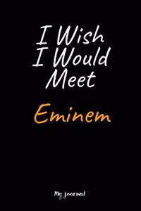 I Wish I Would Meet Eminem