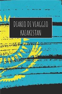 Diario di Viaggio Kazakistan: 6x9 Diario di viaggio I Taccuino con liste di controllo da compilare I Un regalo perfetto per il tuo viaggio in Kazakistan e per ogni viaggiatore