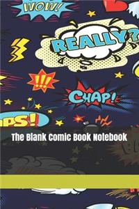 The Blank Comic Book Notebook