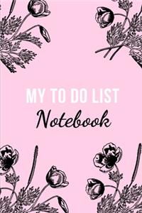 My to Do List Notebook