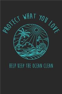 Protect What You Love Help Keep The Ocean Clean