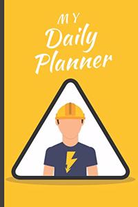 Daily Planner Notepad For Electricians - My Daily Planner