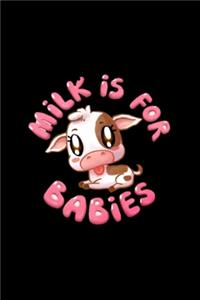 milk is for babies Notebook
