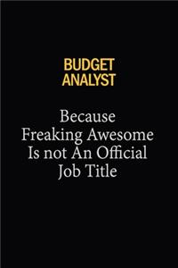 Budget Analyst Because Freaking Awesome Is Not An Official Job Title