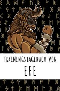 Trainingstagebuch von Efe