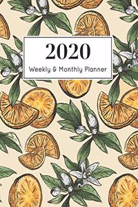 2020 Weekly & Monthly Planner