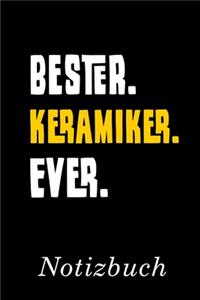 Bester Keramiker Ever Notizbuch